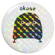 表面ホログラム缶バッチ